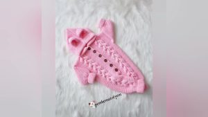 Bonito mameluco de bebe a palillos