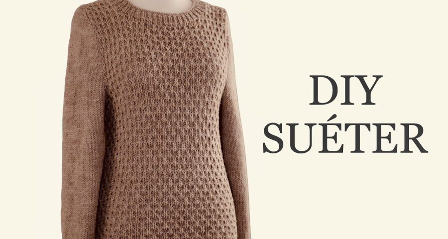 Jersey de mujer tejido a dos agujas