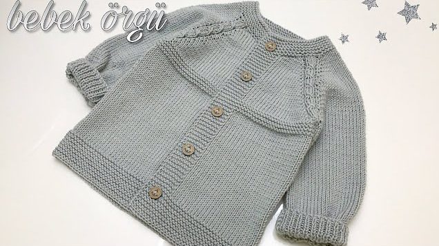 Confección de cárdigan para bebé