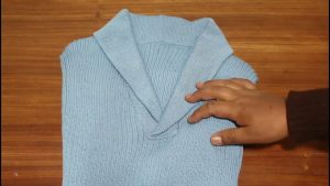 Chompa cuello smoking para niños