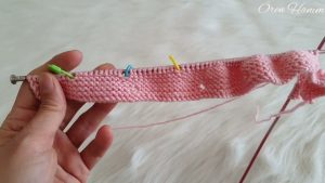Modelo de chaleco de niña a dos agujas