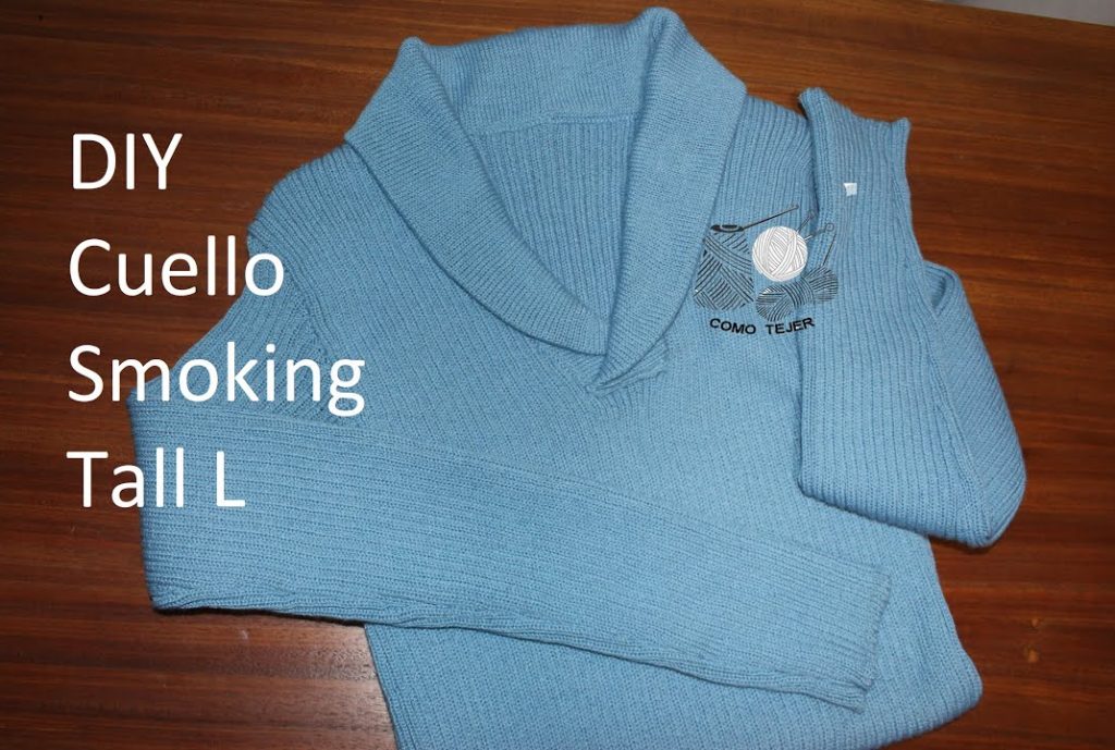 Chompa cuello smoking para niños