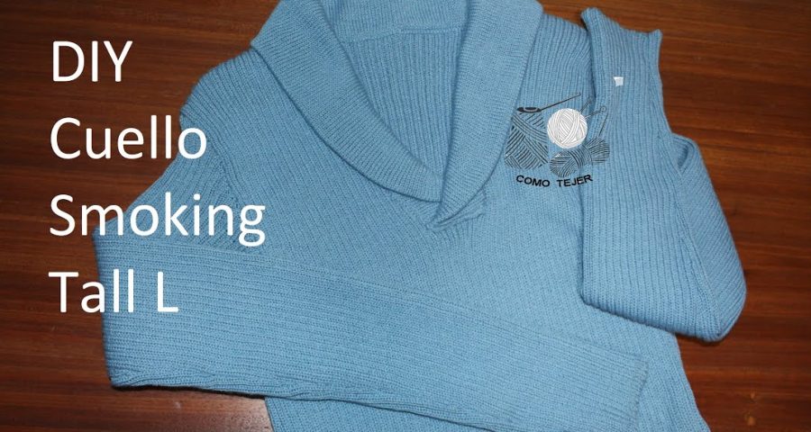 Chompa cuello smoking para niños